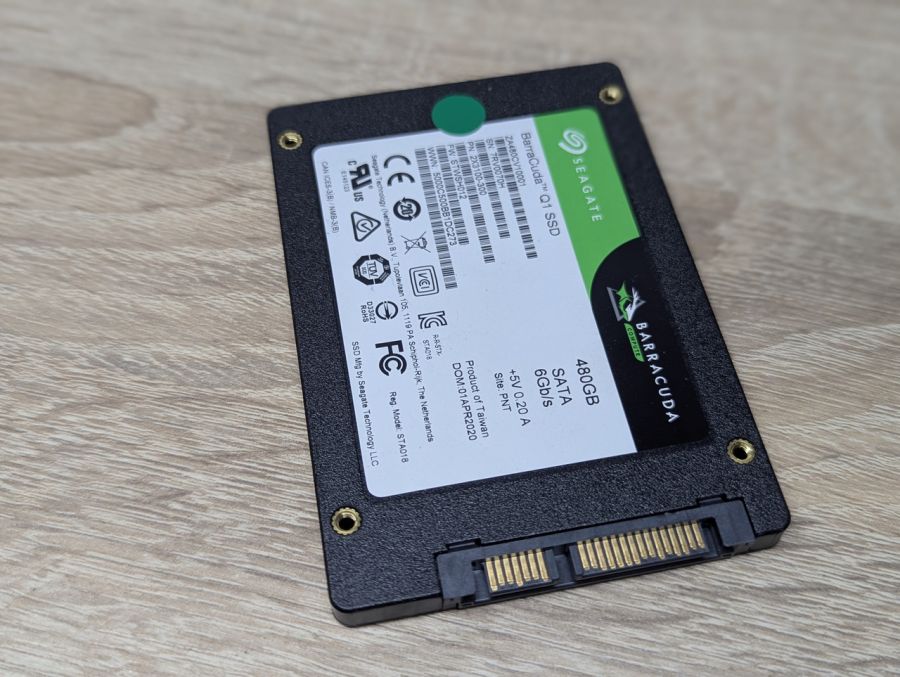 Б/В SSD Seagate BarraCuda Q1 480 ГБ 2.5"