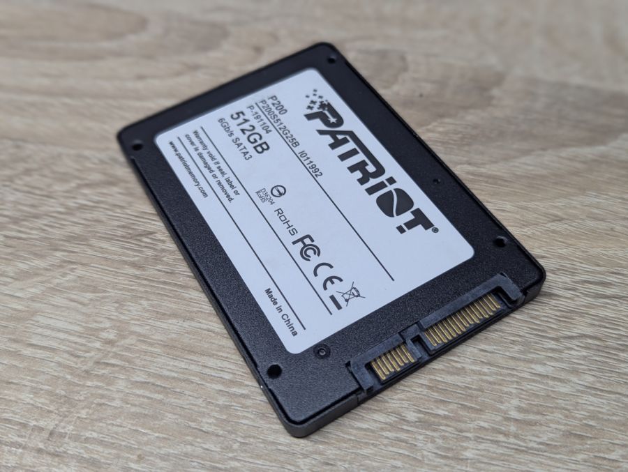 Б/В SSD Patriot P200 512GB 2.5"