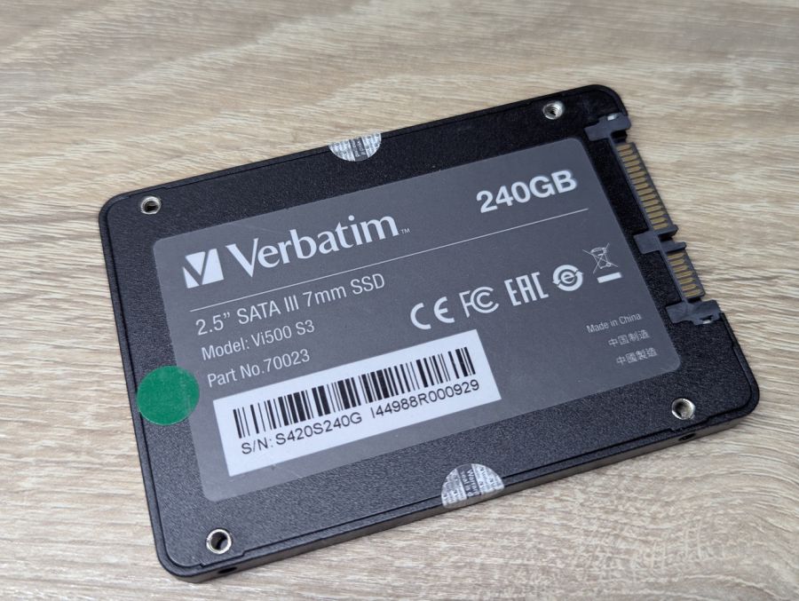 Б/В SSD Verbatim Vi500 S3 240 ГБ 2.5"