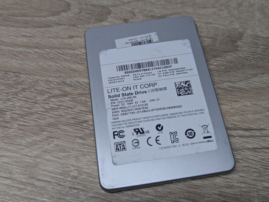 Б/В SSD Lite-On IT Corp 256GB 2.5"