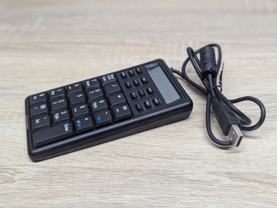 Б/В Цифровий блок калькулятор Kensington Notebook K72274