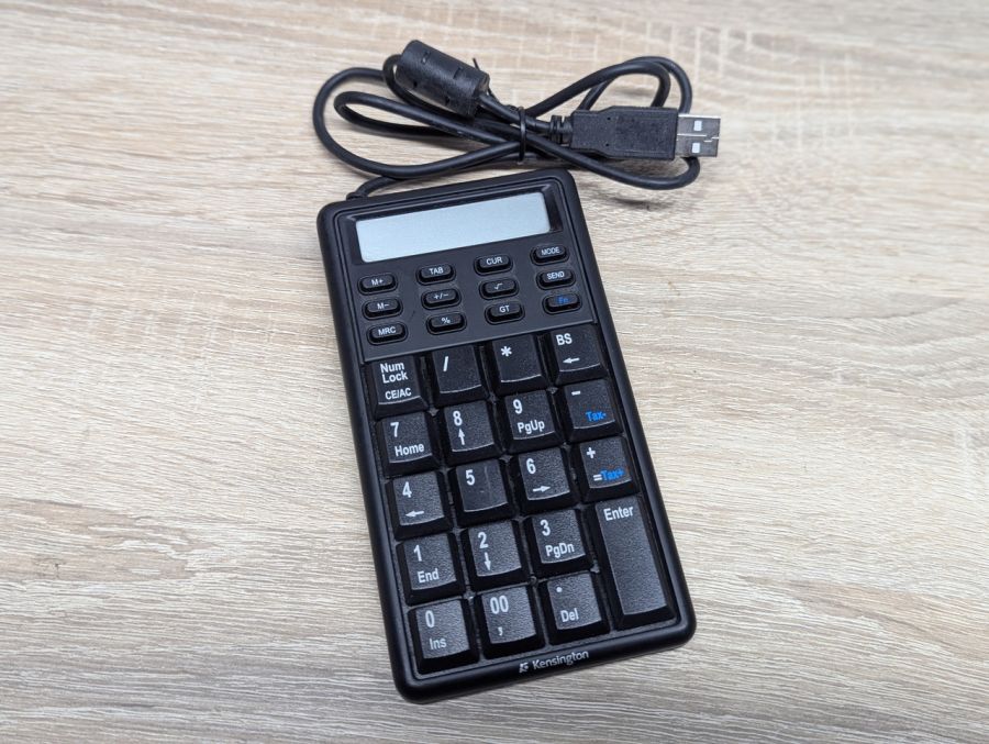 Б/В Цифровий блок калькулятор Kensington Notebook K72274