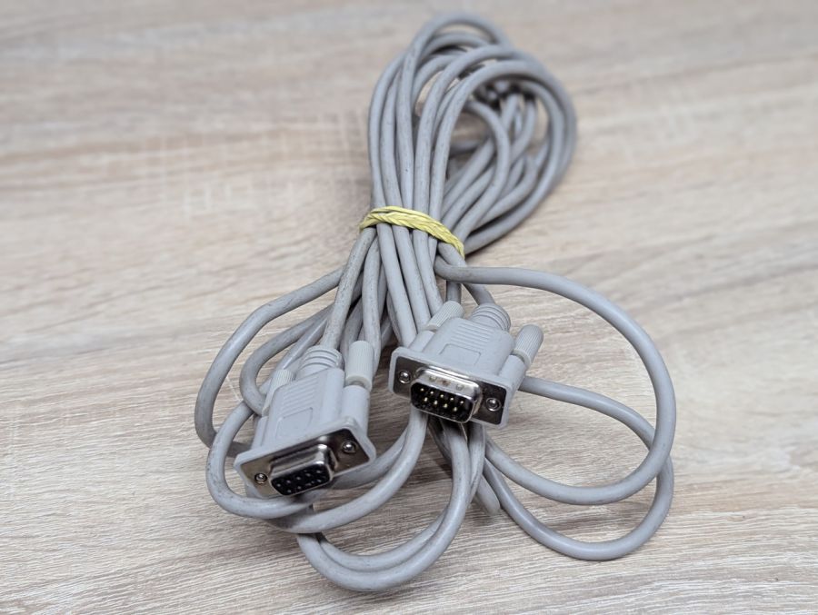 Б/В Кабель RS232 COM(f)-COM(m) DB9 9 Pin 5м