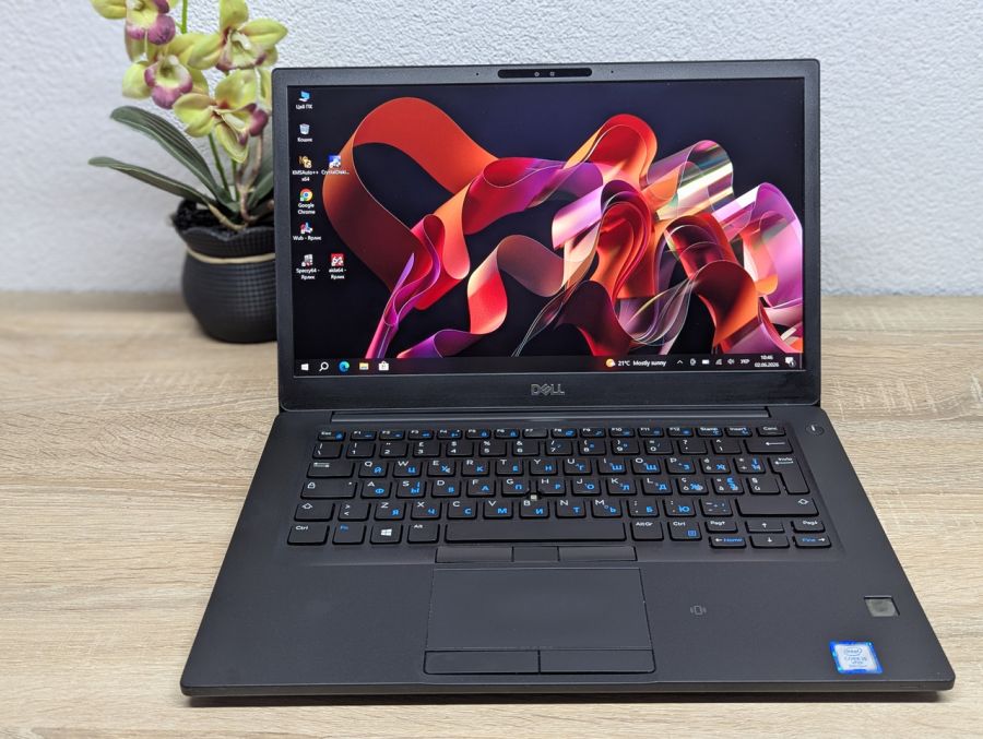Ноутбук Б/В Dell Latitude 7490, Intel Core i5-8350U, DDR4 16 GB, SSD 256GB, 14" Full HD Сенсор