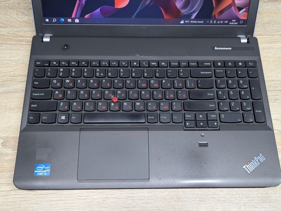 Ноутбук Б/В Lenovo Think Pad E530, Intel Core i5-3230M, DDR3 8 GB, SSD 128GB, 15.6" HD