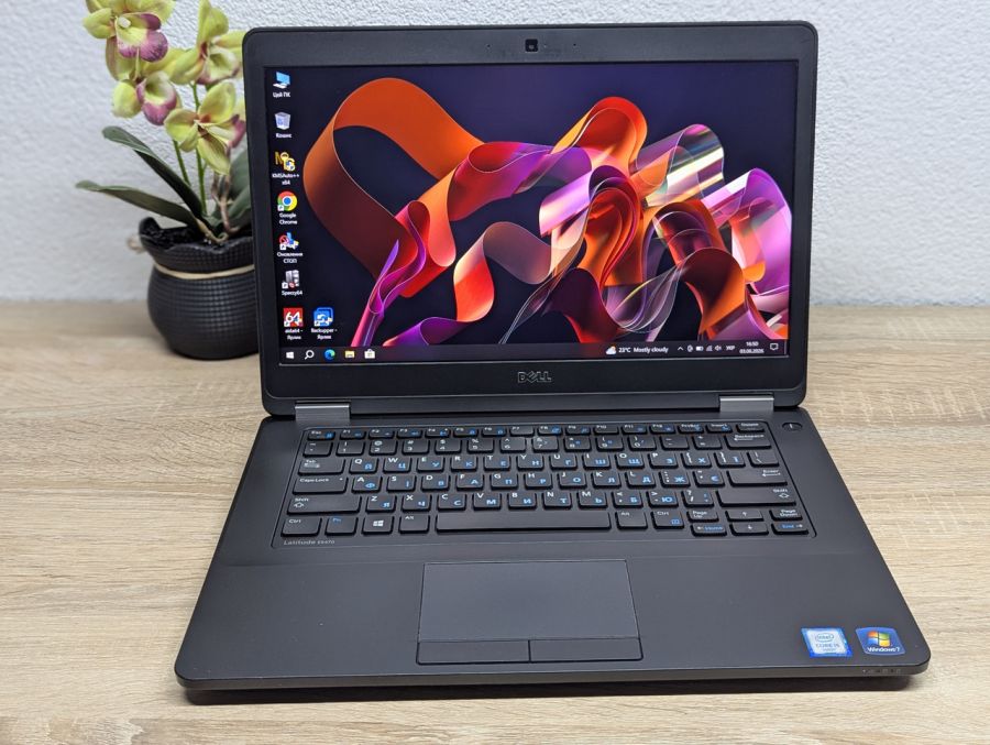 Ноутбук Б/В Dell Latitude E5470, Intel Core i5-6300U, DDR4 16 GB, SSD 256GB, 14" Full HD