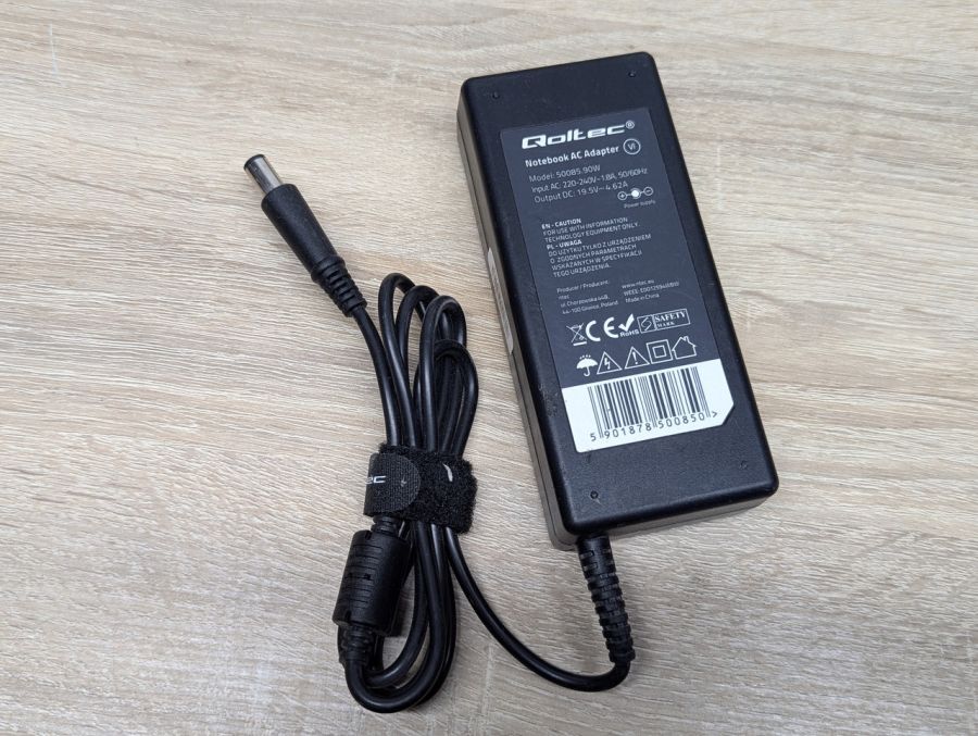 Б/В Блок живлення Qoltec 50085 90W 19.5 В 4.62 А 7.4 x 5.0 мм