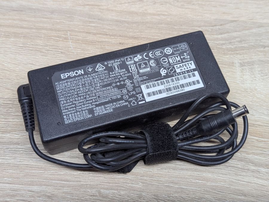 Б/В Блок живлення Epson A471H 48Вт 24В 2А 6.5x4.4мм