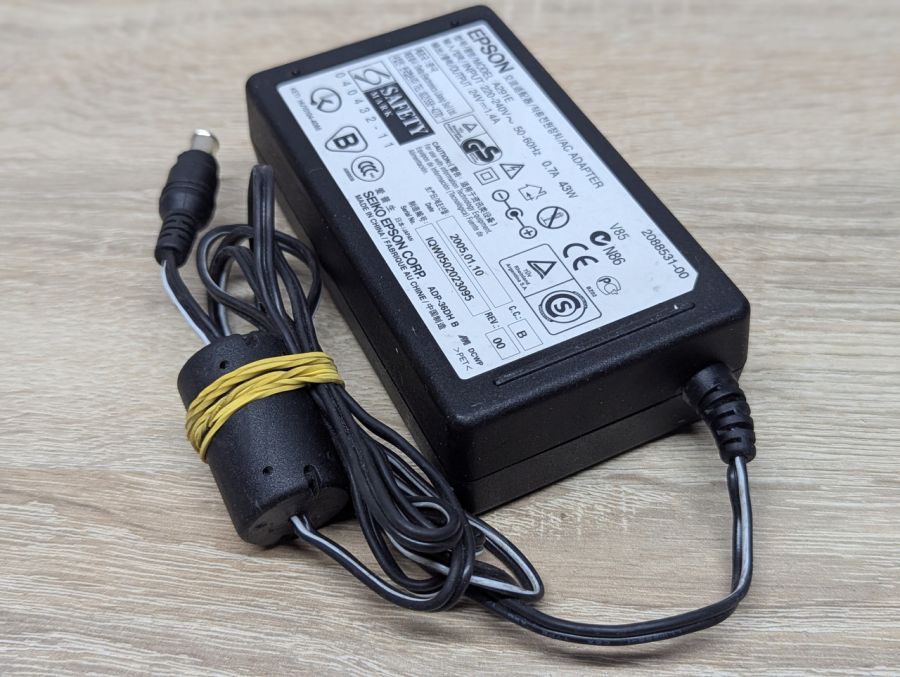 Б/В Блок живлення EPSON A291E 43 Вт, 24В,1.4 А,5.5x 4.5 мм
