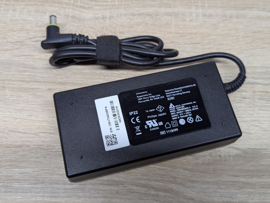 Б/В Блок живлення Philips Respironics MDS-080AAS12 A, 80W,12 В,6.67 А,7.4x5.0 мм