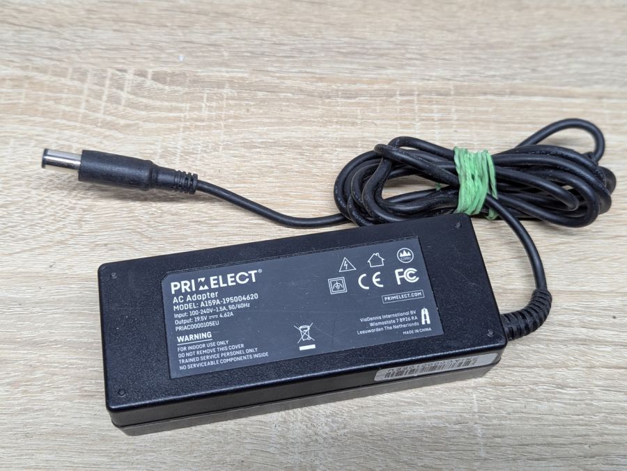 Б/В Блок живлення Primelect A159A-195004620, 90 Вт,19.5V,4.62A,7.4x 5.0 мм