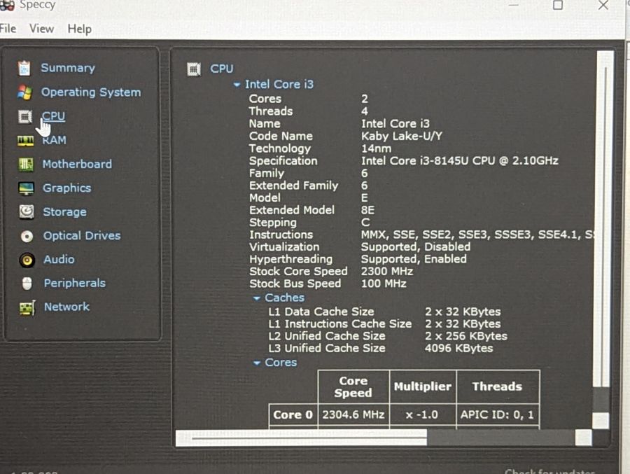 Ноутбук Б/В Lenovo ThinkPad L390, Intel Core i3-8145U, DDR4, SSD 256GB, 13" Full HD