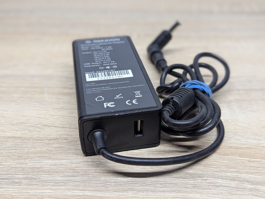 Б/В Блок живлення IMAXION TJ-220, 65 Вт,20V,25A,7.4х5.0 мм