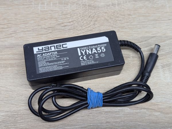 Б/В Блок живлення Yanec YNA55,65W,19.5V,3.34A,7.4 x 5.0 мм [ProductHub SKU YNA55]