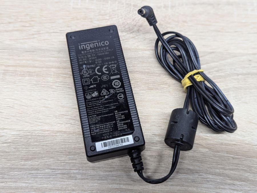 Б/В Блок живлення Ingenico PSM32W-080L6, 32 W,8.0 V,4.0 A,5.5x2.1 мм