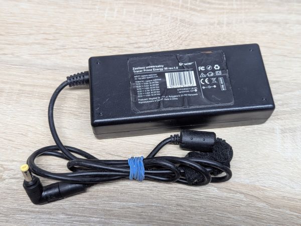 Б/В Блок живлення Tracer Prime Energy 90W,19.0 V ,4.74 A,5.5x2.1мм [ProductHub SKU Tracer5.5x2.1мм]