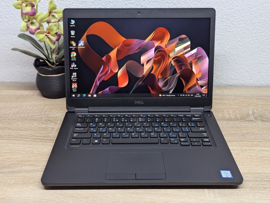 Ноутбук Б/В Dell Latitude 5480, Intel Core i5-6300U, DDR4 8 GB, SSD 128GB, 14" Full HD
