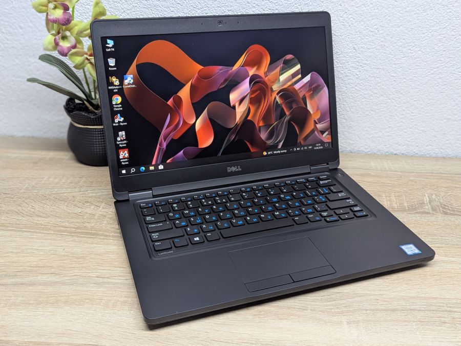 Ноутбук Б/В Dell Latitude 5480, Intel Core i5-6300U, DDR4 8 GB, SSD 128GB, 14" Full HD