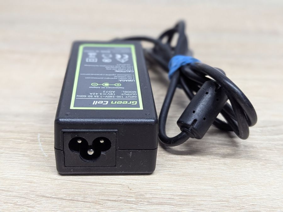 Б/В Блок живлення Green Cell AD72,65 Вт,19 В,3.42 А,4.5 x 3.0 мм