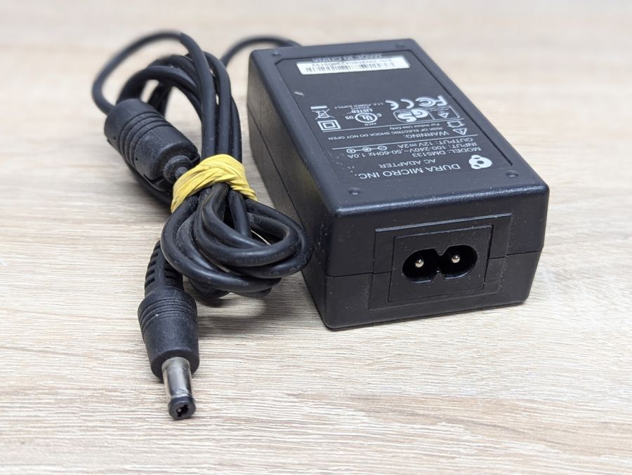 Б/В Блок живлення Dura Micro DM5133, 24 Вт,12 В, 2 А,5.5x2.1мм