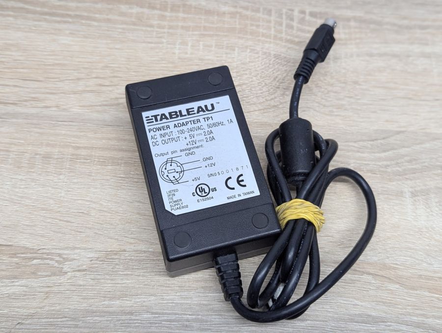 Б/В Блок живлення Tableau TP1,+5V+12V, 2.0A, DIN 4 Pin