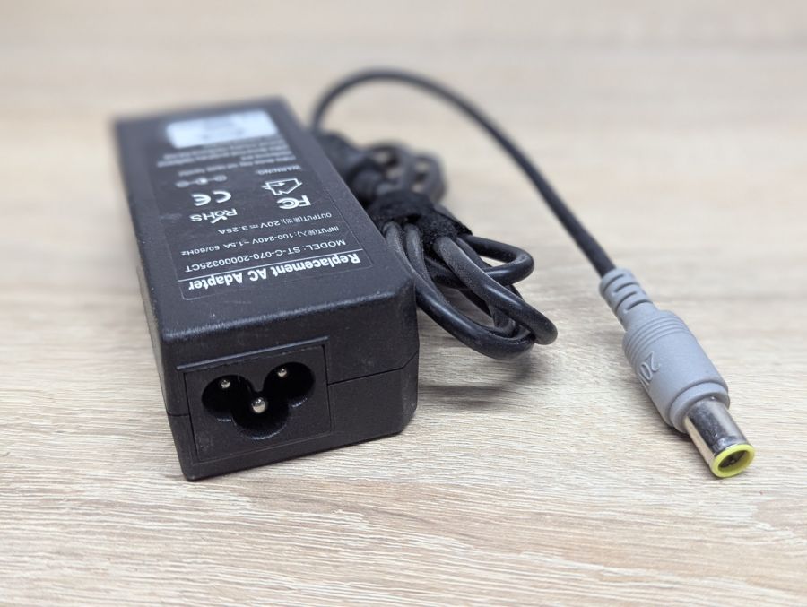 Б/В Блок живлення Micro Battery 20 В,3.25 А,65 Вт,7.9 мм x 5.5 мм