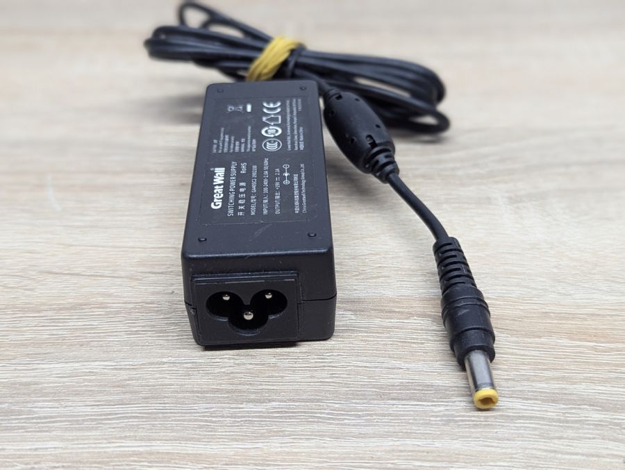 Б/В Блок живлення Great Wall GA40SC2,40W,19 В, 2.1 А,5.5 x 2.5 мм