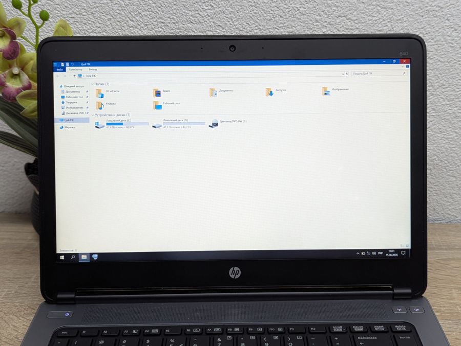 Ноутбук Б/В HP ProBook 640 G1, Intel Core i5-4300M, DDR3 8GB, SSD 128GB, 14" HD