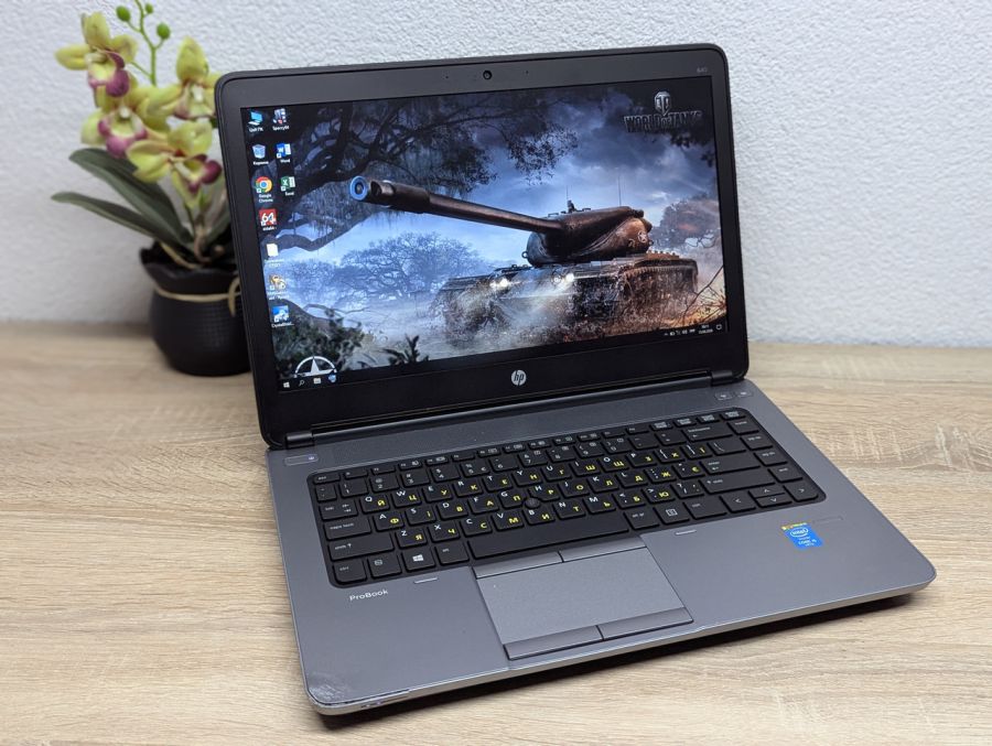 Ноутбук Б/В HP ProBook 640 G1, Intel Core i5-4300M, DDR3 8 GB, SSD 128GB, 14" HD [ProductHub SKU HP890]