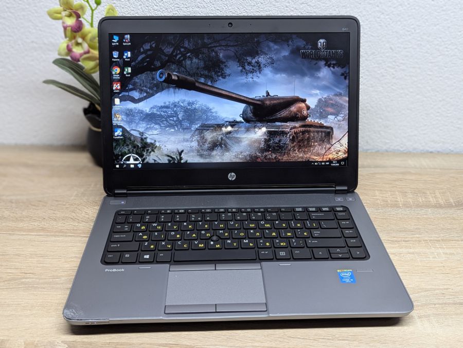 Ноутбук Б/В HP ProBook 640 G1, Intel Core i5-4300M, DDR3 8 GB, SSD 128GB, 14" HD [ProductHub SKU HP890]