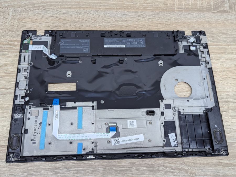 Б/В Верхня панель корпусу палмрест ноутбука Lenovo ThinkPad T470