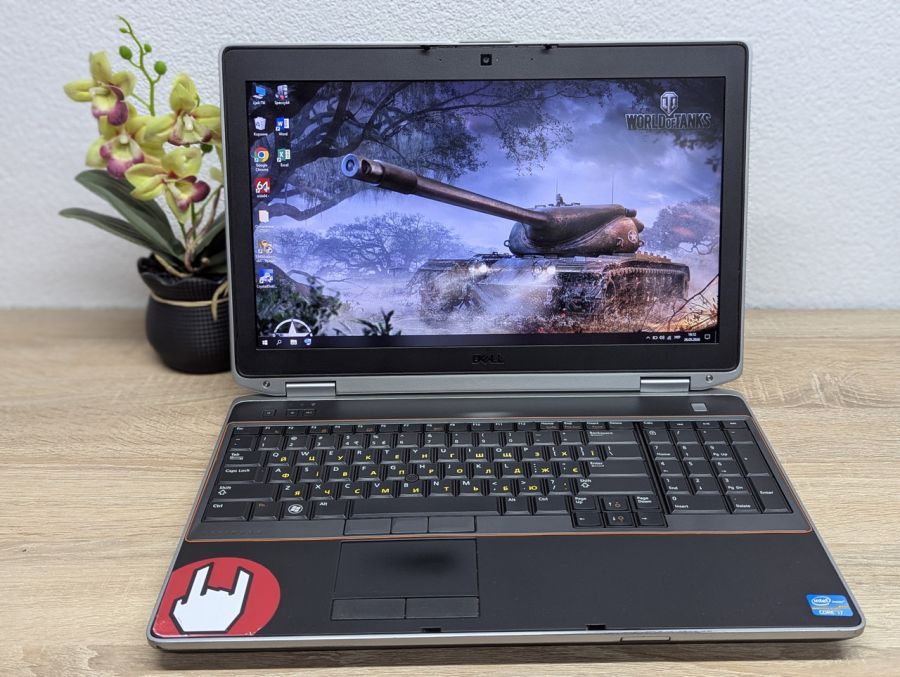Ноутбук Б/В Dell Latitude E6520, Intel Core i7-2760QM, DDR3 8 GB, SSD 128GB + HDD 320GB, NVIDIA NVS 4200M 512Mb, 15.6"