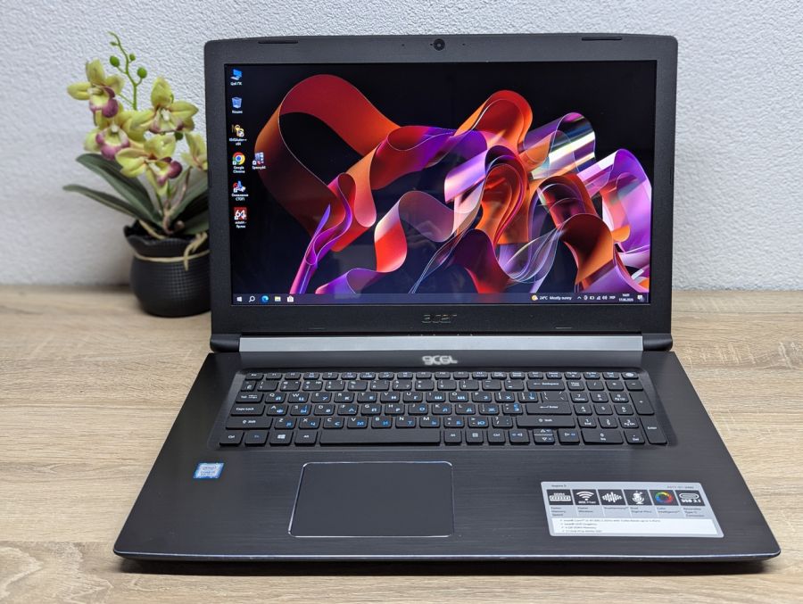 Ноутбук Б/В Acer Aspire A517 51, Intel Core i3-8130U, DDR4 8 GB, SSD 256GB, 17" UHD
