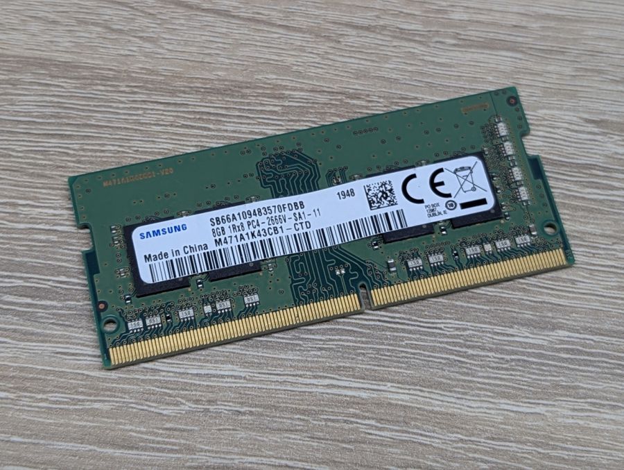 Б/В Оперативна память Samsung DDR4 8GB 2666MHz SO-DIMM