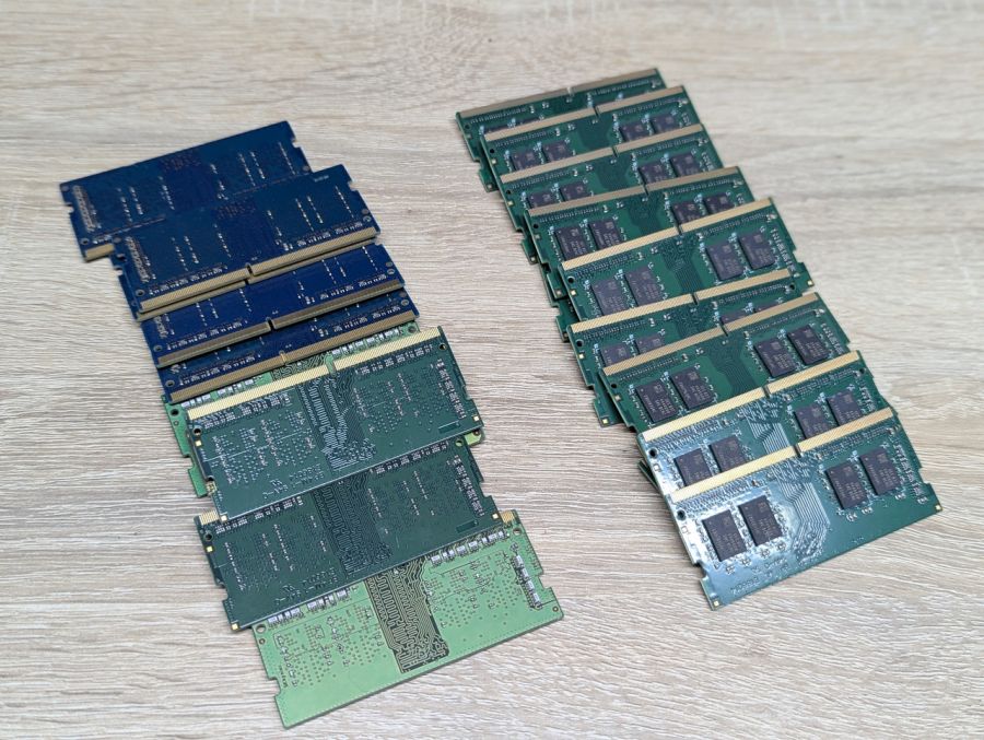 Б/В Оперативна пам'ять різних фірм SODIMM DDR4 4gb / 2133MHz 4gb / 2400Mhz 4gb / 2666Mhz 4gb /