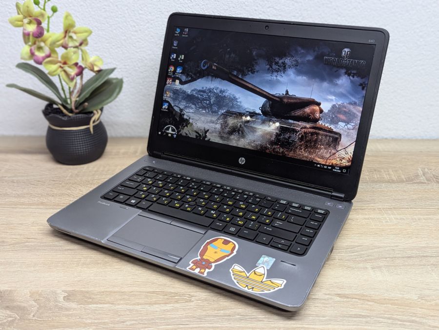 Ноутбук Б/В HP ProBook 640 G1, Intel Core i5-4300M, DDR3 8 GB, SSD 256GB, 14" HD [ProductHub SKU HP893]