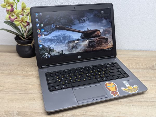 Ноутбук Б/В HP ProBook 640 G1, Intel Core i5-4300M, DDR3 8 GB, SSD 256GB, 14" HD
