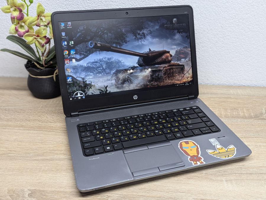 Ноутбук Б/В HP ProBook 640 G1, Intel Core i5-4300M, DDR3 8GB, SSD 256GB, 14" HD