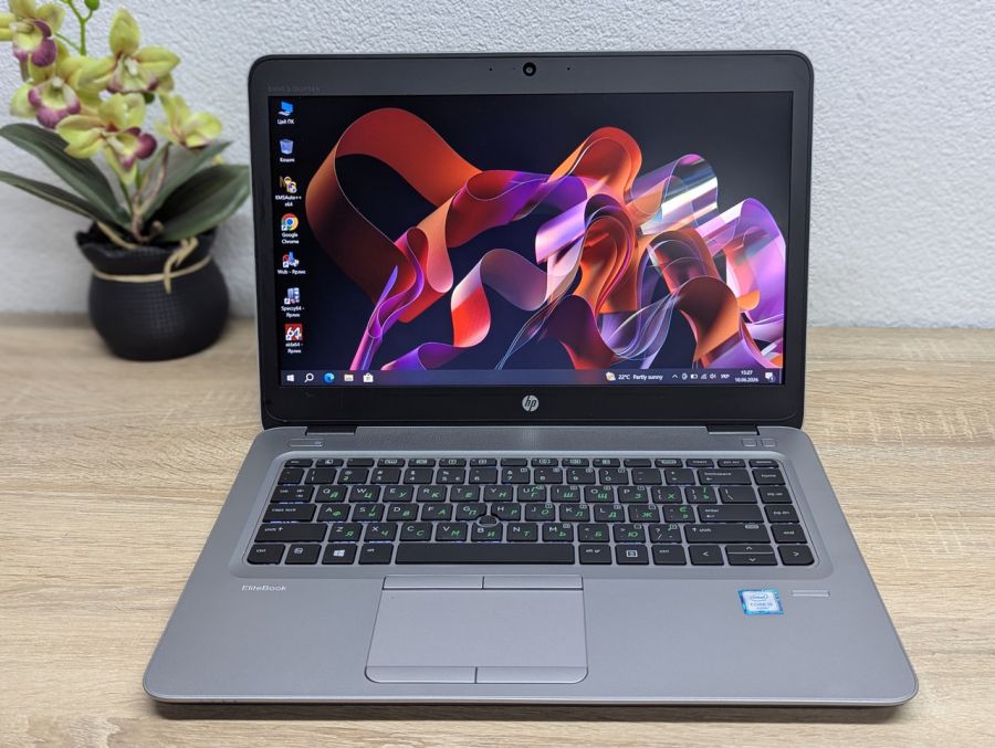 Ноутбук Б/В HP EliteBook 840 G3, Intel Core i5-6200U, DDR4 8 GB, SSD 128GB, 14" Full HD