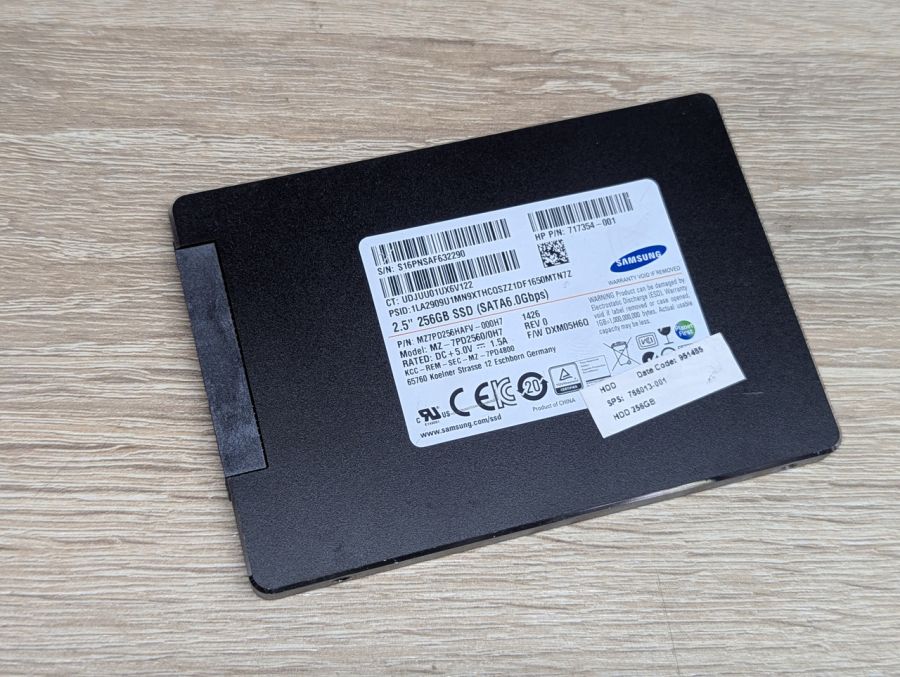 Б/В SSD Samsung SM841 256 ГБ 2.5"