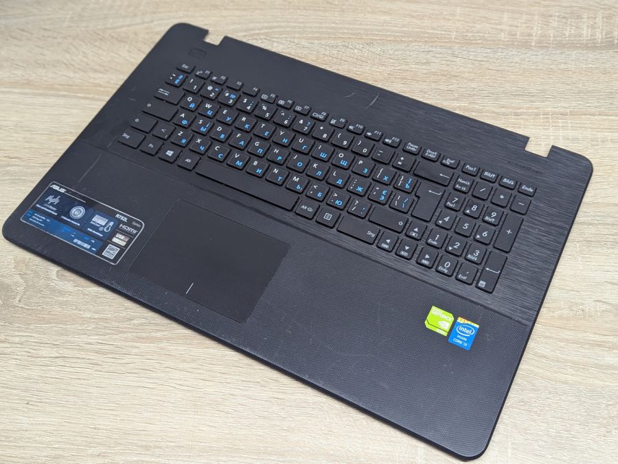 Б/В Палмрест з клавіатурою для ноутбука Asus серії R752L\ X751L
