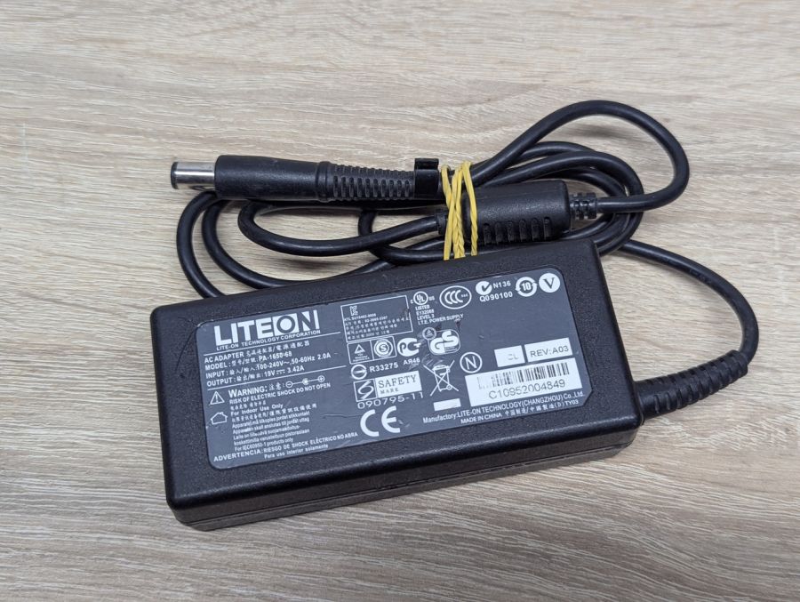 Блок живлення Liteon PA-1650-68 65W,19 V,3.42A,6.5x4.4 мм