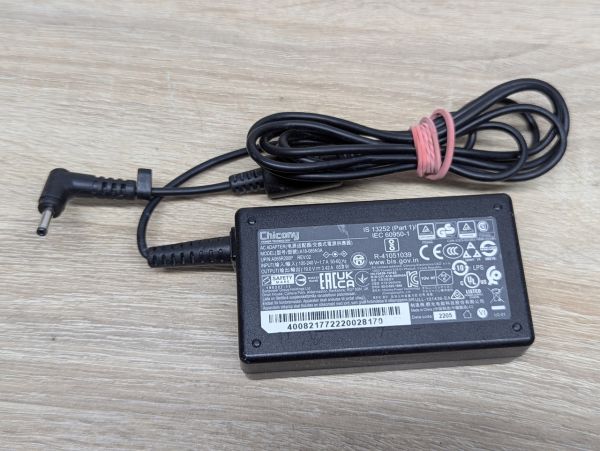 Б/В Блок живлення Chicony A18-065N3A,65W,19V,3.42 A,3.5 x 1.35 мм