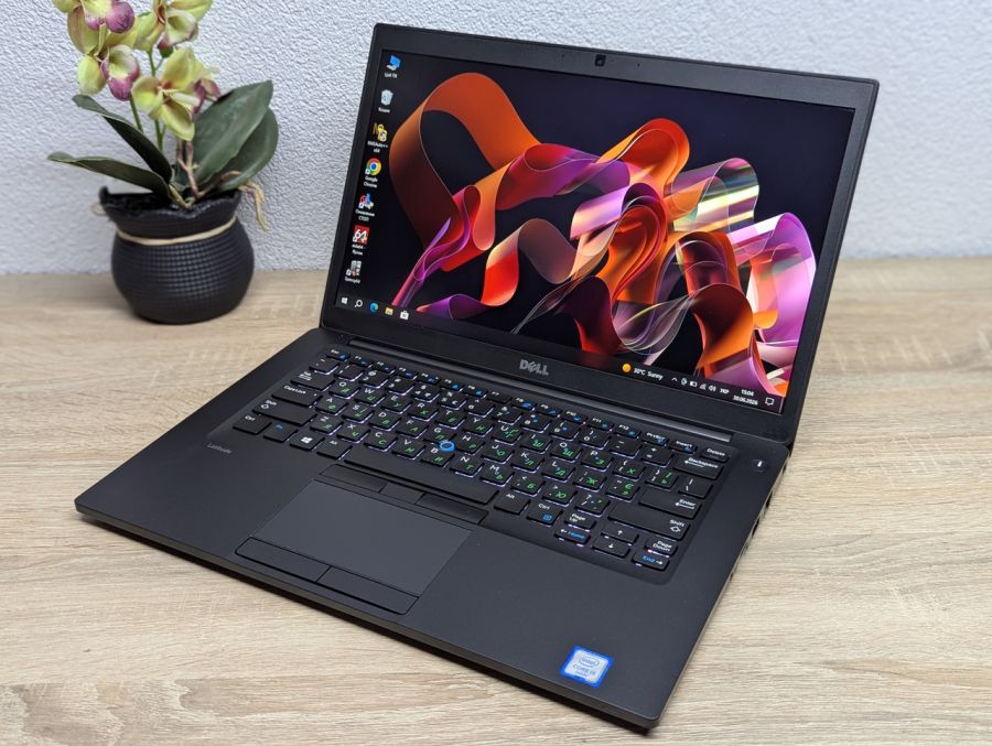 Ноутбук Б/В Dell Latitude 7480, Intel Core i5-6360U, DDR4 8 GB, SSD 256GB, Inteд Iris Graphics, 14" Full HD