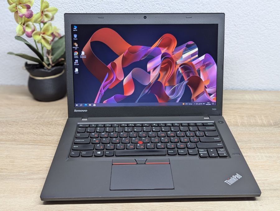 Ноутбук Б/В Lenovo ThinkPad T450, Intel Core i5-5300U, DDR3 8GB, SSD 120GB, 14" HD