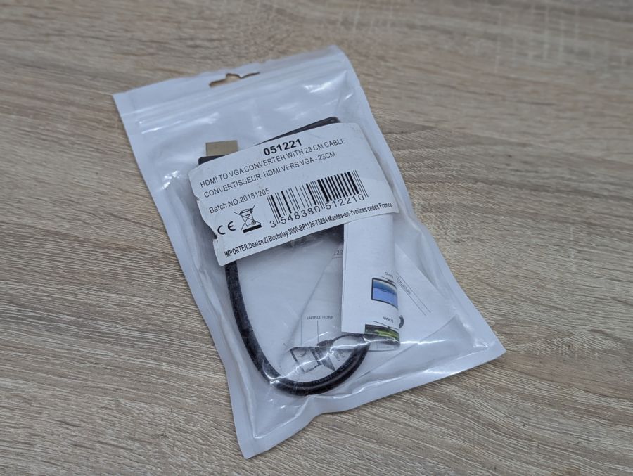 Б/В Адаптер перехідник з HDMI на VGA