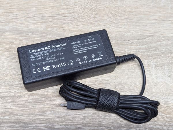 Б/В Блок живлення Lite-am AS3,33W,19V,1.75A,Micro USB Type Special Connector