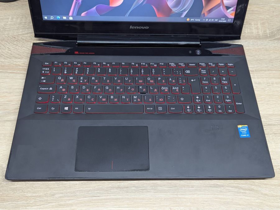 Ноутбук Б/В Lenovo IdeaPad Y50-70, Intel Core i7-4710HQ, DDR3 16 GB, SSD 256GB, NVIDIA GeForce GTX 860M 4Gb, 15.6" Full HD
