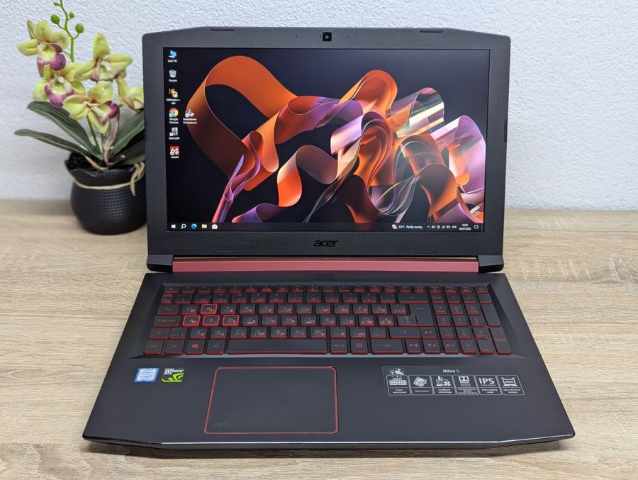 Ноутбук Б/В Acer Nitro AN515-51, Intel Core i7-7700HQ, DDR4 16 GB, SSD 256GB + SSD 500GB, NVIDIA GeForce GTX 1050 2Gb, 15.6" Full HD