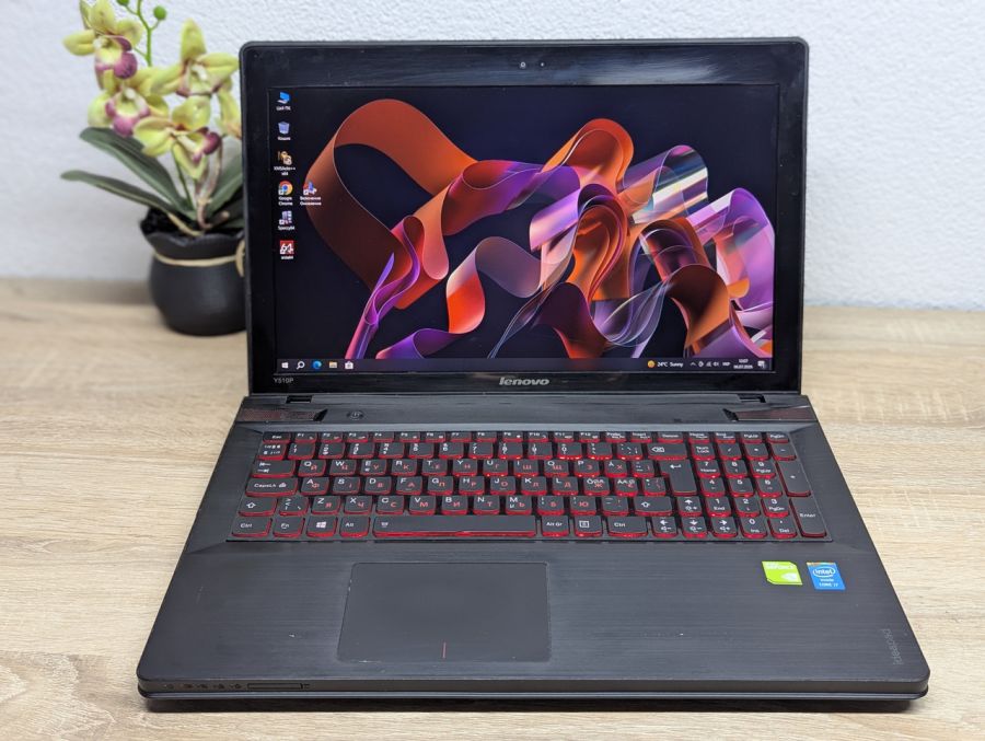 Ноутбук Б/В Lenovo IdeaPad Y510P, Intel Core i7-4700MQ, DDR3 16 GB, SSD 256GB, GeForce GT 750M 2Gb, 15" Full HD